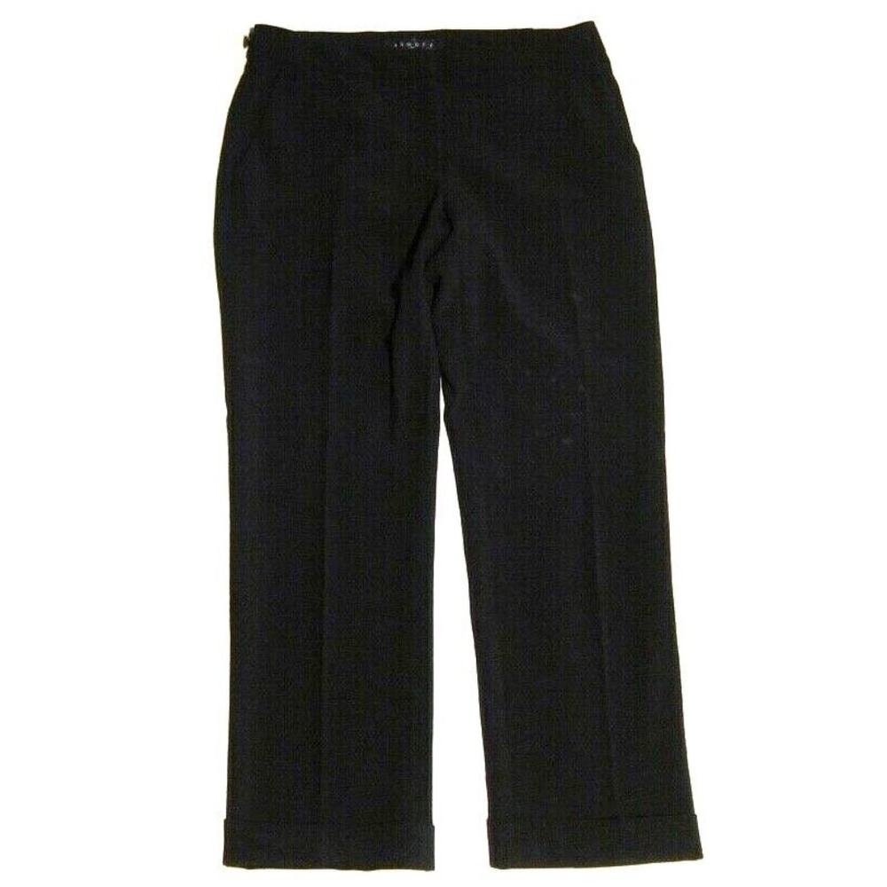 Y2K Vintage Theory Wool Blend Trouser Cuffed Cropped Ankle Pants sz 6
